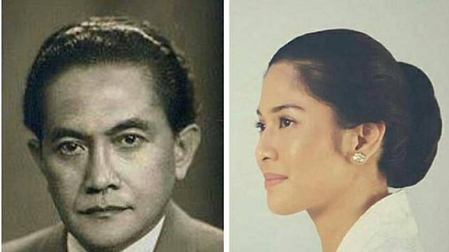 Dian Sastrowardoyo dan Prof. Mr. Sunario Sastrowardoyo (Instagram/therealdisastr)