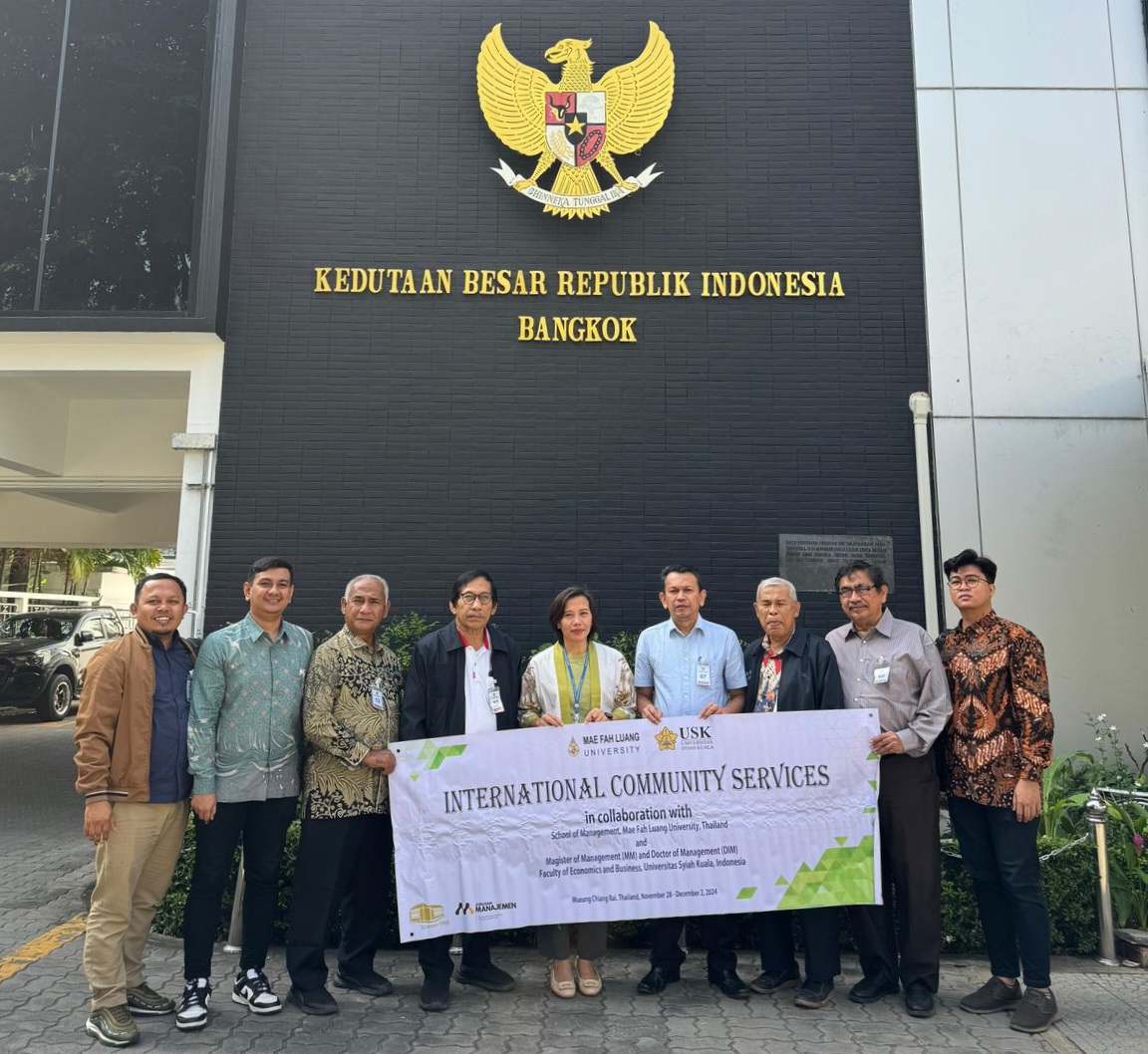 FEB USK Kunjungi KBRI Bangkok: Beasiswa, Magang, dan Kerja Sama Akademis Siap Menanti